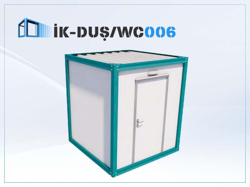 Seyyar WC ve Du� Konteyneri �K DU�/WC006