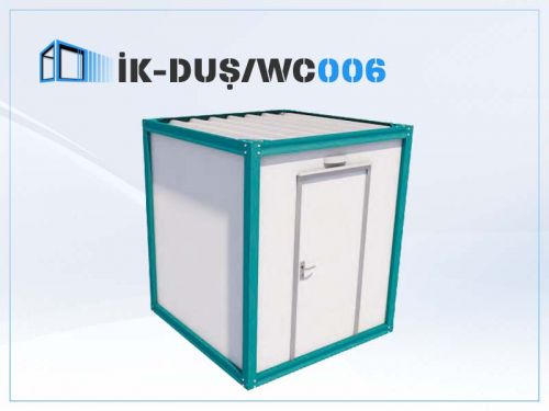  Du� Konteynerler-Seyyar Du� ve WC Konteyneri �K DU�/WC006